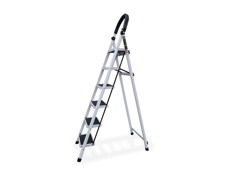 Háztartási létra | 6 fokos | fehér