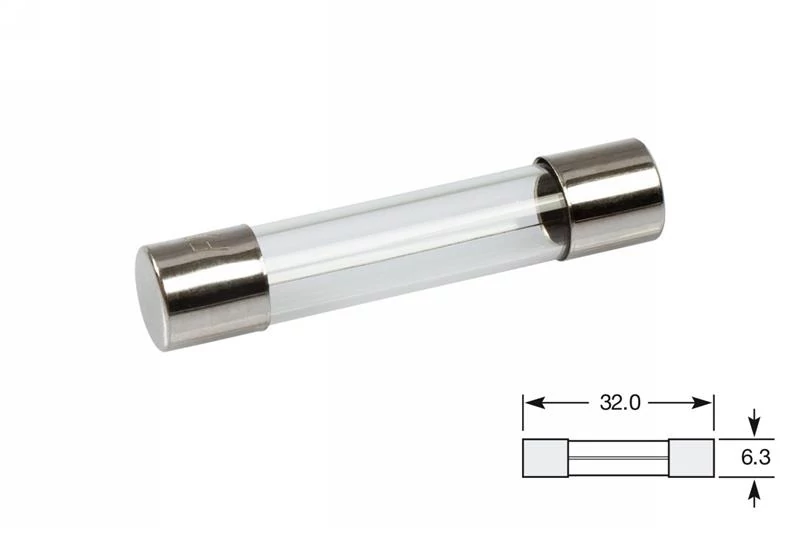 Elta VXPRO | biztosíték | üveg | 6,3 x 32 mm | 20 amper