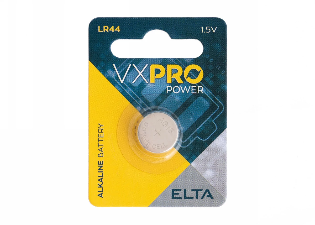 Elta VXPRO | lítium elem | LR44 | 1,5V | 1 darabos bliszter