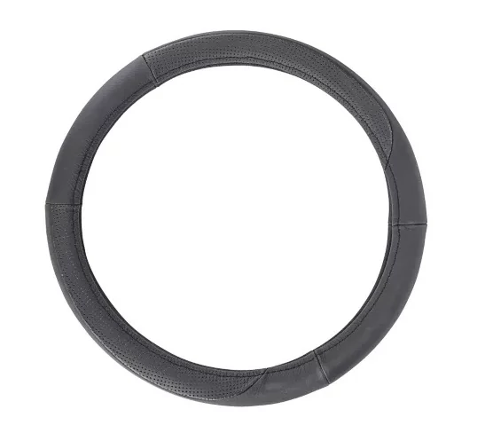 Kormányvédő | bőr | szürke | 38 cm