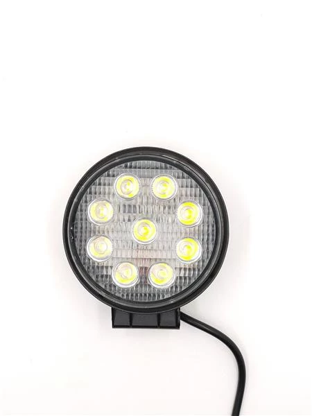 Munkalámpa | 9 LED | 27W | 10-30V | kerek