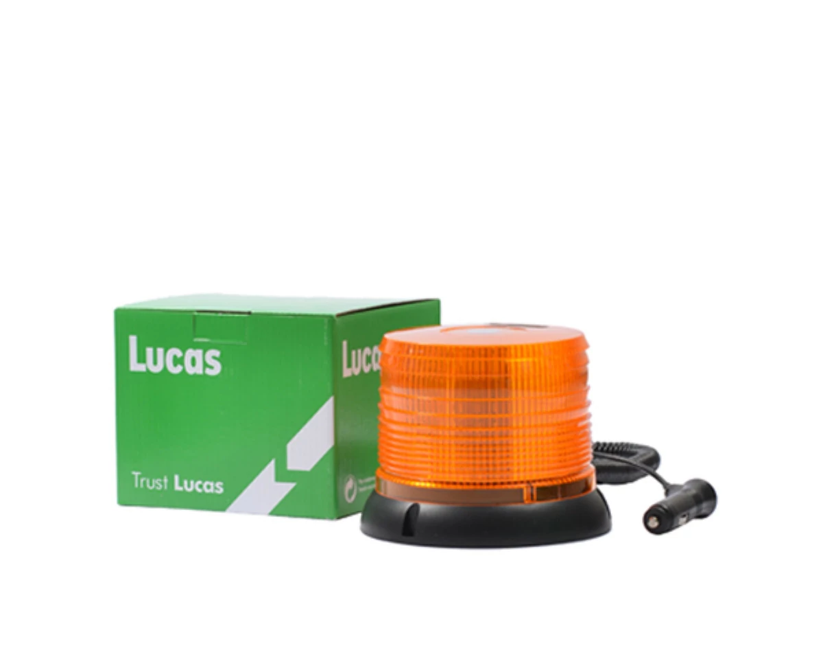Lucas | LED forgóvillogó | 12/24V | 60 SMD LED | mágneses | szivargyújtós