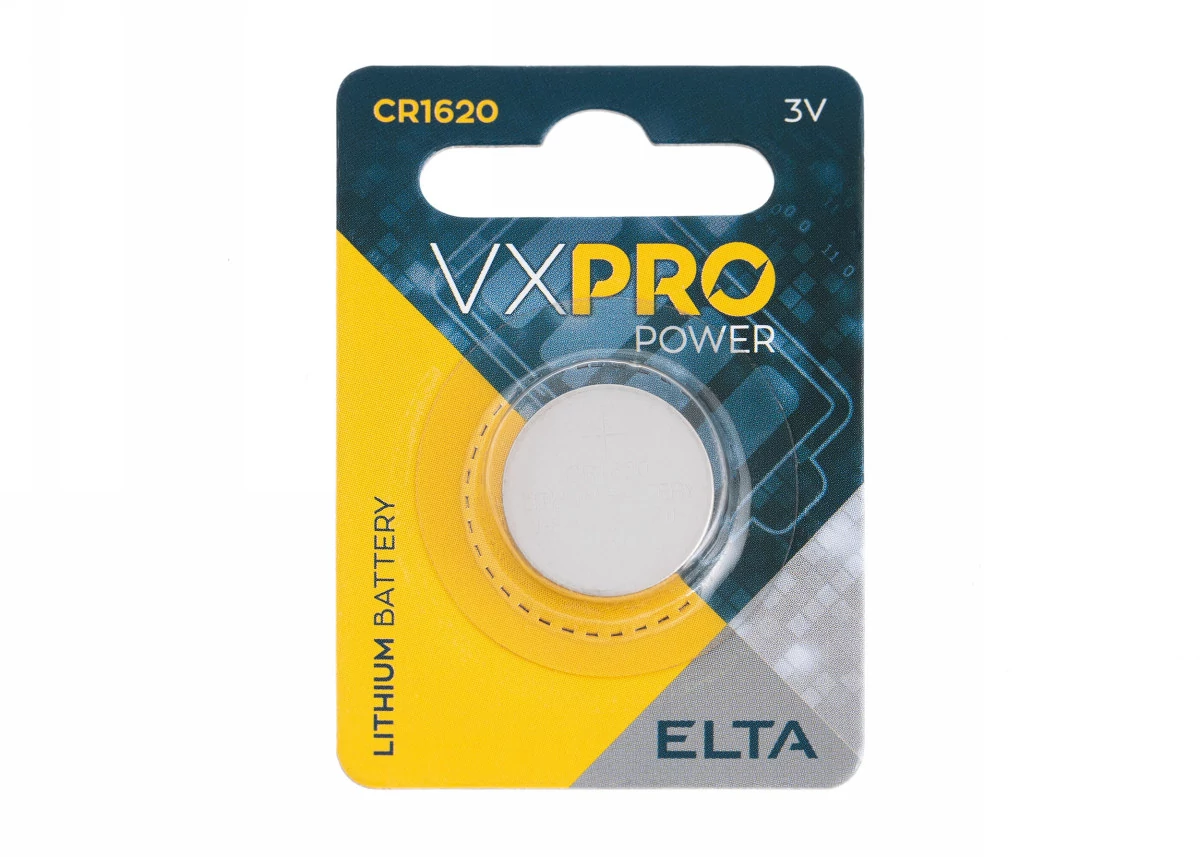 Elta VXPRO | lítium elem| CR1620 | 3V | 1 darabos bliszter