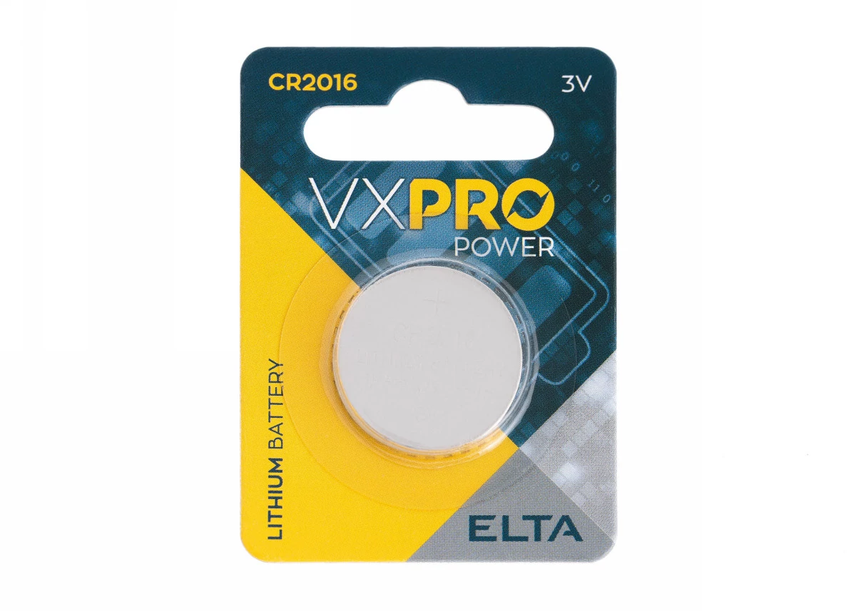 Elta VXPRO | lítium elem | CR2016 | 3V | 1 darabos bliszter